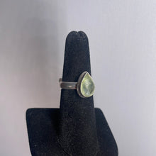 Load image into Gallery viewer, Prehnite Size 6 Sterling Silver Ring