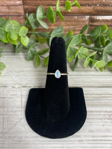 Moonstone SZ 6 Sterling Silver Ring