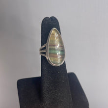 Load image into Gallery viewer, Fluorite Size 5 Sterling Silver Ring