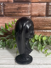 Load image into Gallery viewer, Black Obsidian Sally Carving