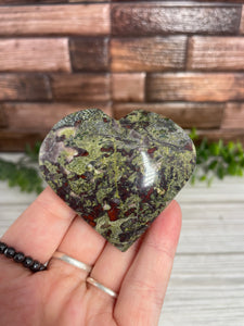 Dragon Bloodstone Heart