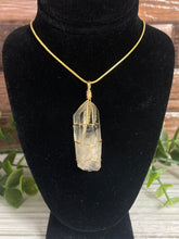 Load image into Gallery viewer, Citrine Wire-Wrapped Pendant