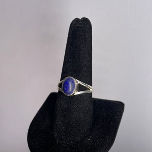 Lapis Lazuli Size 9 Sterling Silver Ring