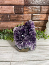 Load image into Gallery viewer, Dark Purple Amethyst Geode