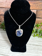 Load image into Gallery viewer, Azurite Sterling Silver Pendant