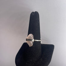 Load image into Gallery viewer, Rose Quartz Size 9 Sterling Silver Ring