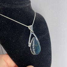 Load image into Gallery viewer, Blue Tiger Eye Sterling Silver Pendant