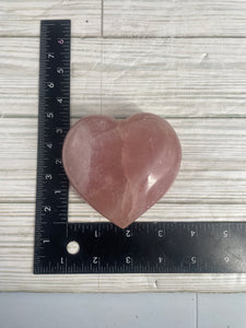 Rose Quartz Heart