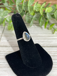 Labradorite Size 6 Sterling Silver Ring