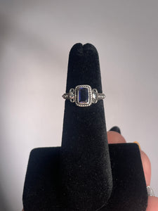 Iolite SZ 4 Sterling Silver Ring