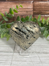 Load image into Gallery viewer, Pyrite Heart Medium