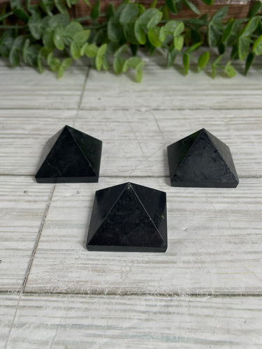 Black Tourmaline Pyramid