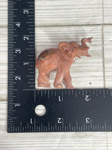 Opal In Matrix Elephant Carving