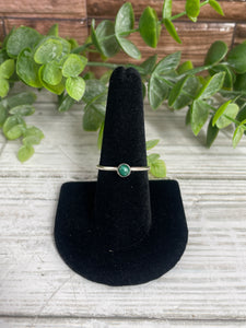 Malachite SZ 8 Sterling Silver Ring