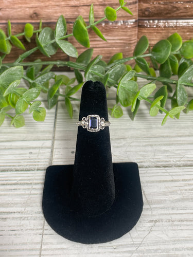 Iolite SZ 4 Sterling Silver Ring