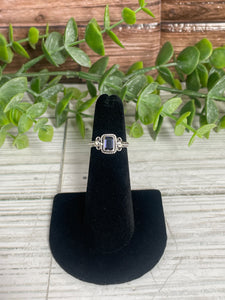 Iolite SZ 4 Sterling Silver Ring