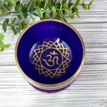 Load image into Gallery viewer, Small Crown Chakra Singing Bowl