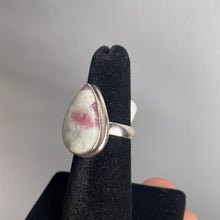 Load image into Gallery viewer, Pink Tourmaline Size 6 Sterling Silver Ring