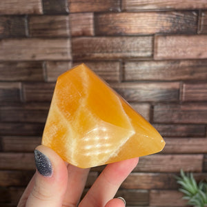 Orange Calcite Freeform