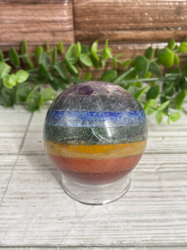 Chakra Bonded Crystal Sphere