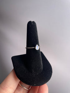 Moonstone SZ 7 Sterling Silver Ring