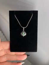 Load image into Gallery viewer, Ethiopian Opal Sterling Silver Lotus Pendant