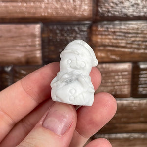 Mini Snowman Carving