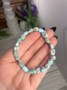 Larimar Freeform Bracelet