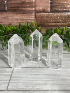 Clear Quartz Tower