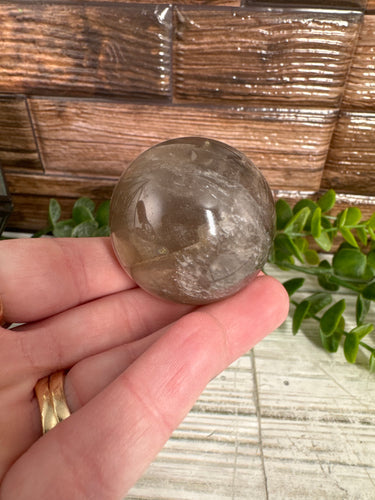 Mini Smoky Quartz Sphere