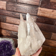 Load image into Gallery viewer, Lemurian Quartz Cluster