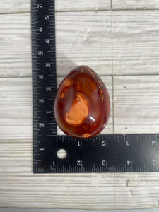 Carnelian Egg Carving