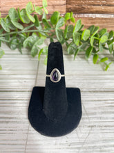 Load image into Gallery viewer, Amethyst Size 6 Sterling Silver Ring