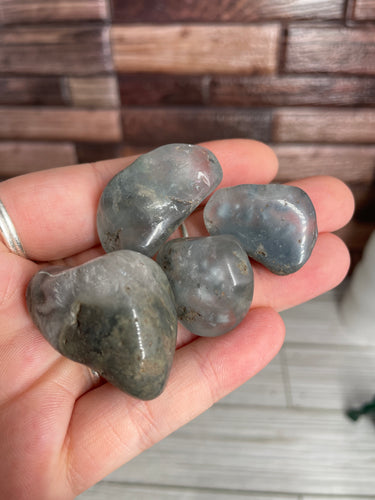 Blue Tara Quartz Tumbled Stone