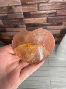 Fire Quartz Heart