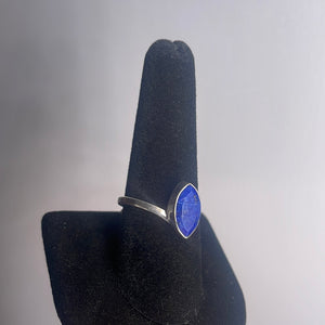 Lapis Lazuli Size 9 Sterling Silver Ring