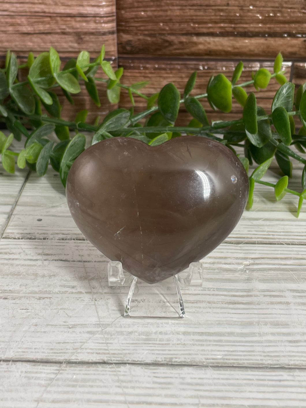 Smoky Quartz Heart