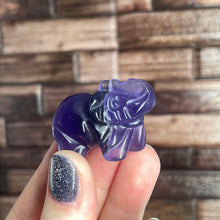 Load image into Gallery viewer, Fluorite Elephant Carving