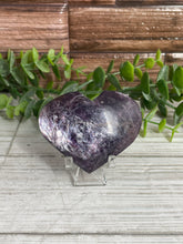 Load image into Gallery viewer, Gem Lepidolite/Mica Heart