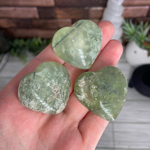 Prehnite Heart