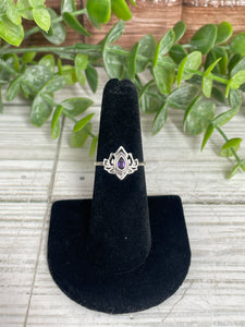 Amethyst SZ 6 Sterling Silver Ring