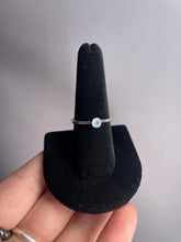 Load image into Gallery viewer, Moonstone SZ 8 Sterling Silver Ring