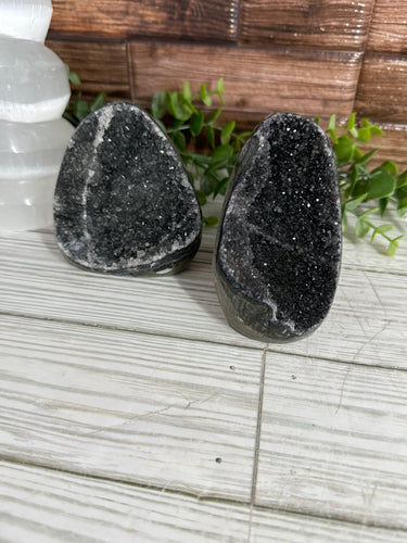 Black Amethyst Geode