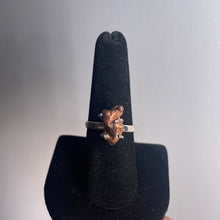 Load image into Gallery viewer, Copper Size 8 Sterling Silver Ring