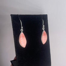 Load image into Gallery viewer, Pink Opal Sterling Silver Earrings