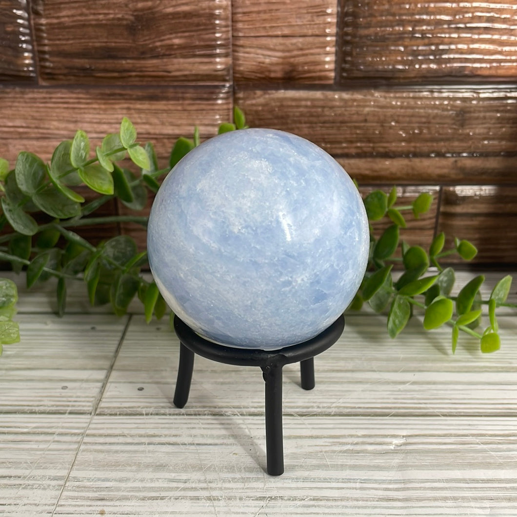 Blue Calcite Sphere