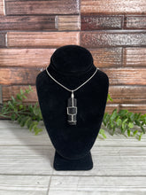 Load image into Gallery viewer, Black Tourmaline Wire-Wrapped Pendant