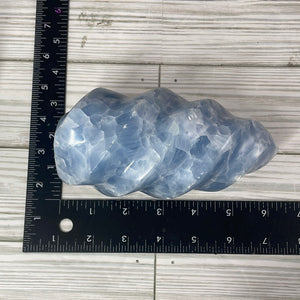 Blue Calcite Flame