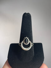 Load image into Gallery viewer, Black Onyx SZ 10 Sterling Silver Ring