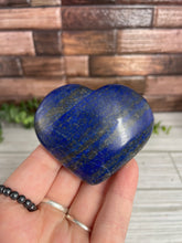 Load image into Gallery viewer, Lapis Lazuli Heart Medium